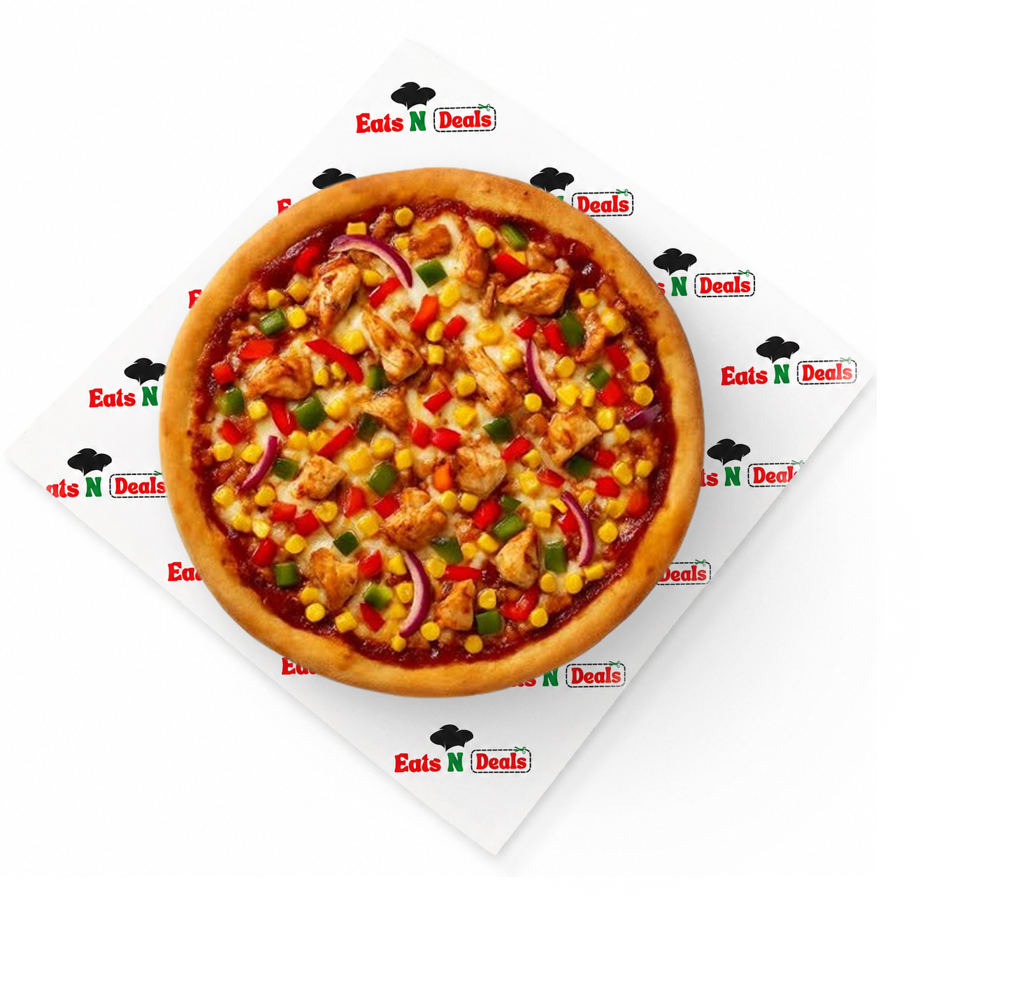 12"Asian Special Pizza