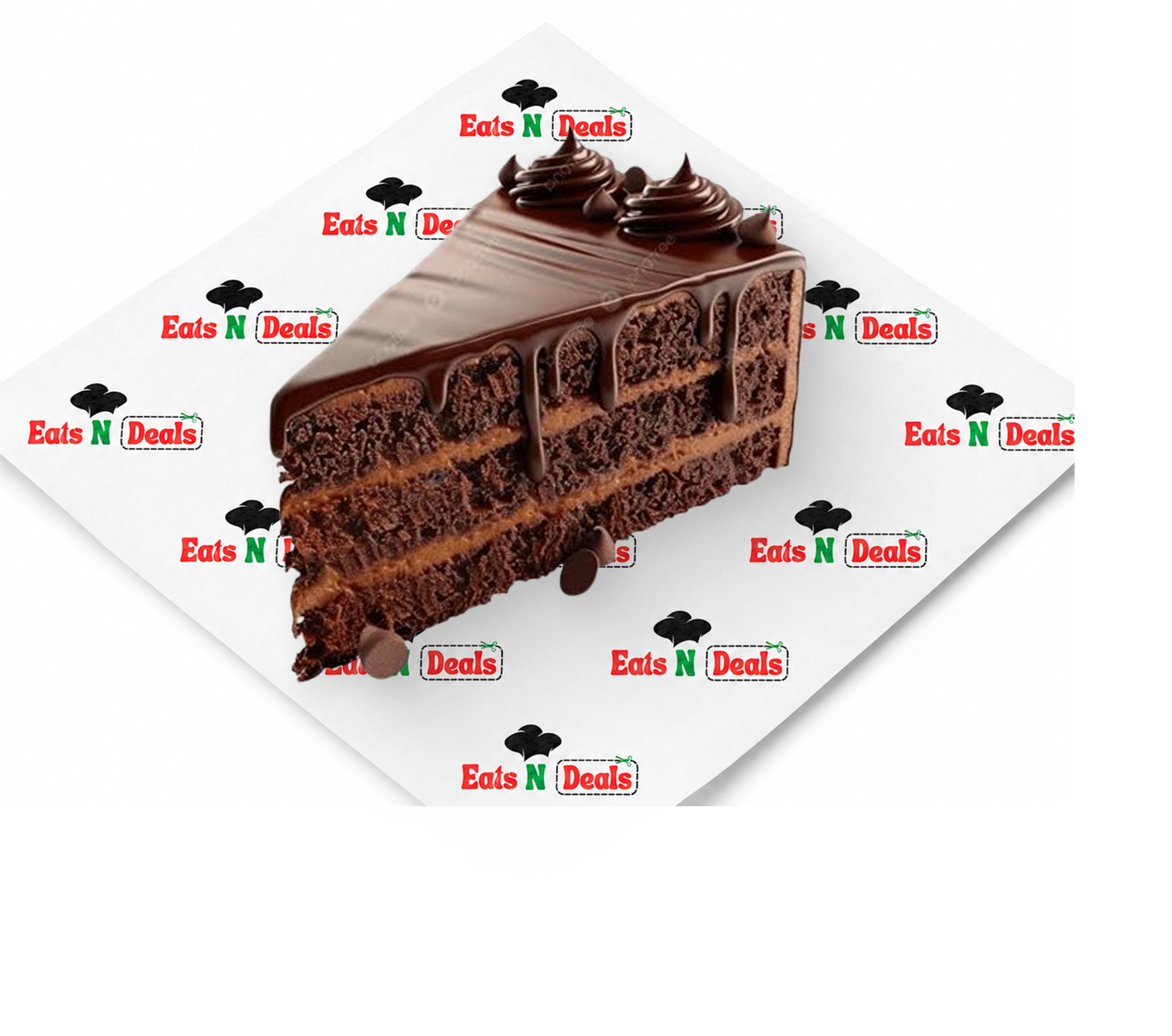 Chocolate Fudge Cake Slice