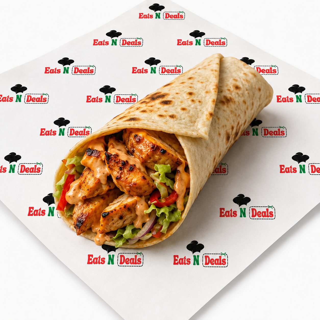 Grilled Peri Wrap