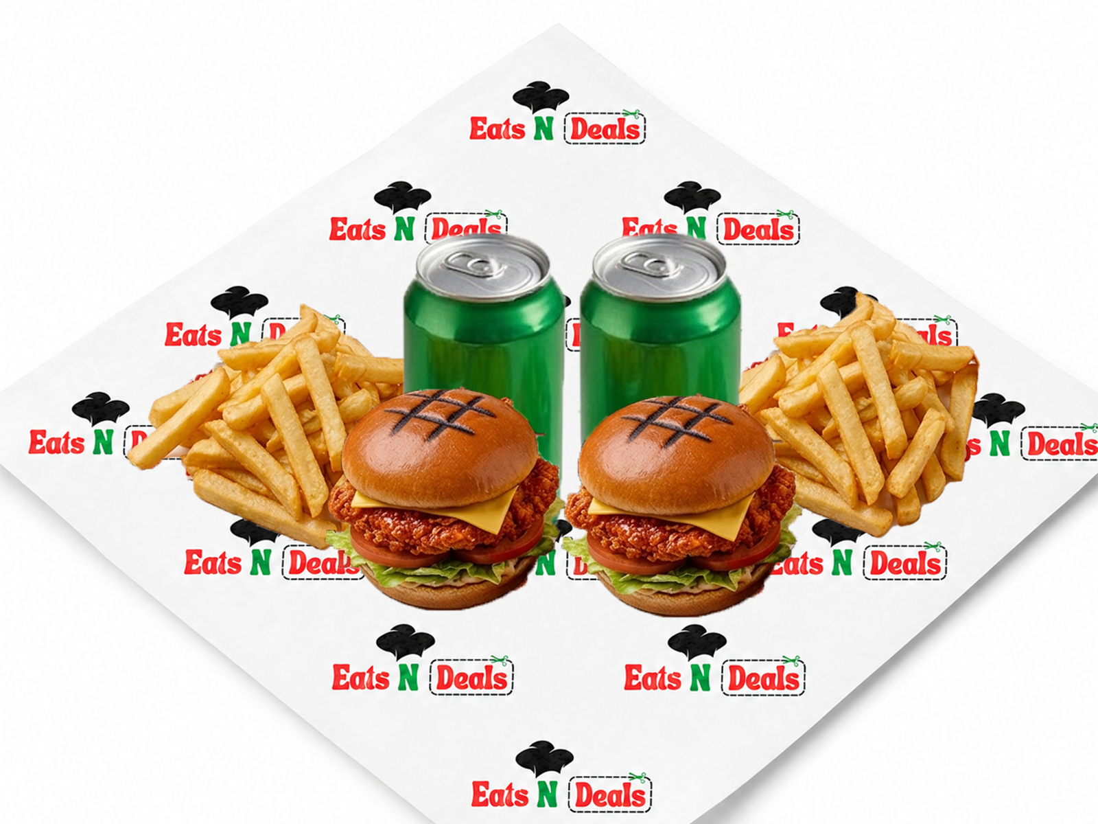 2x Classic Peri Burger Meal 