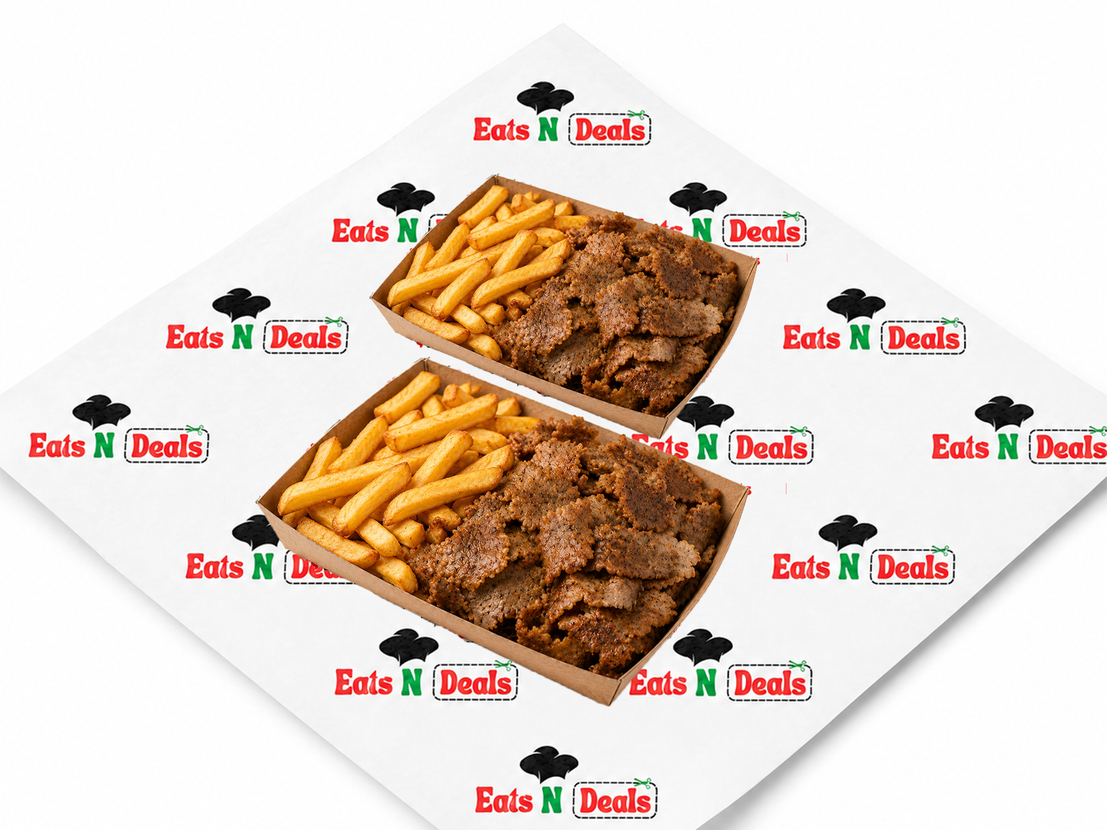 2x Donner Meat & Fries 